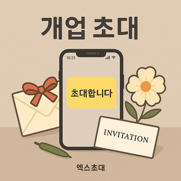 모바일 초대장 만드는 방법 | 엑스초대 사용 가이드